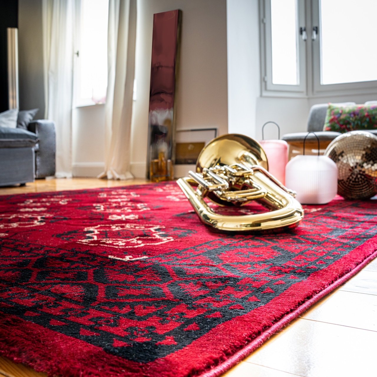 Covor My Ariana Rosu 240x340 cm - 1 | YEO