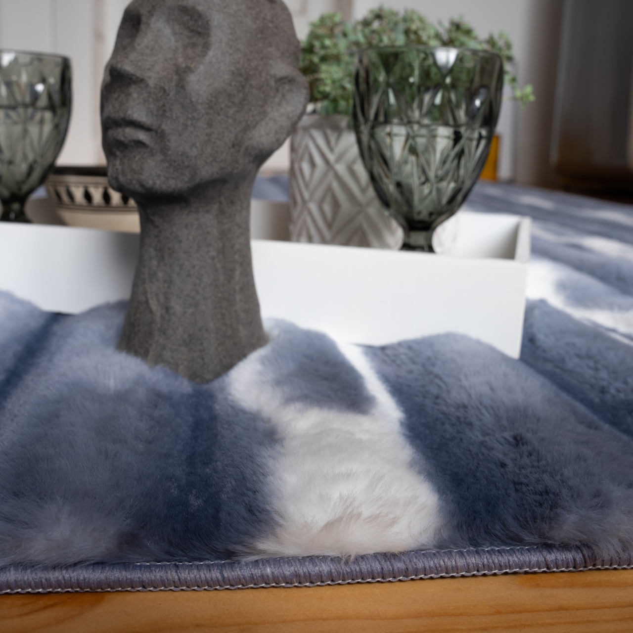 Covor My Waves Albastru 120x170 cm - 2 | YEO