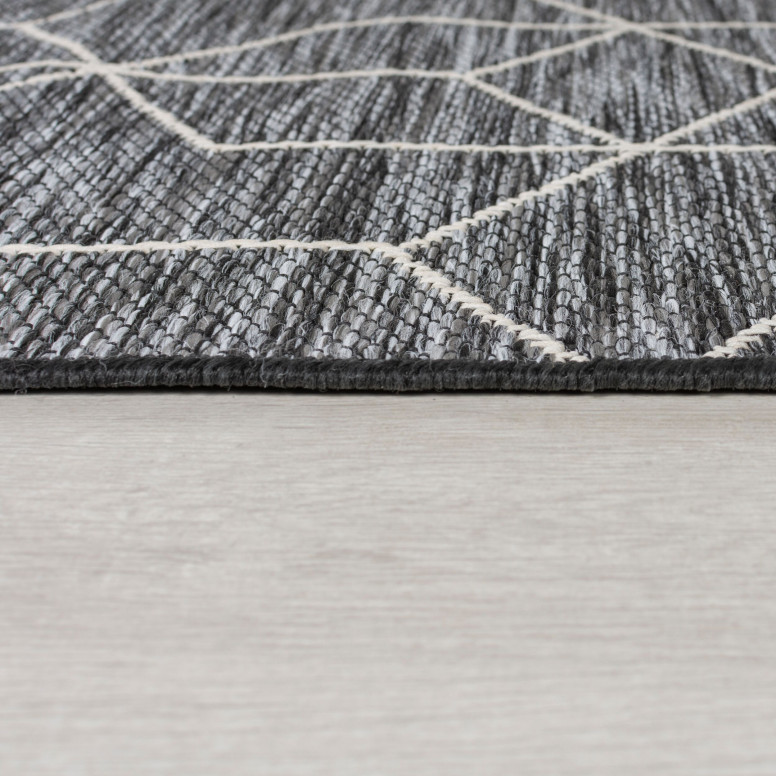 Covor Napoli Negru 120x170 cm, Flair Rugs - 2 | YEO
