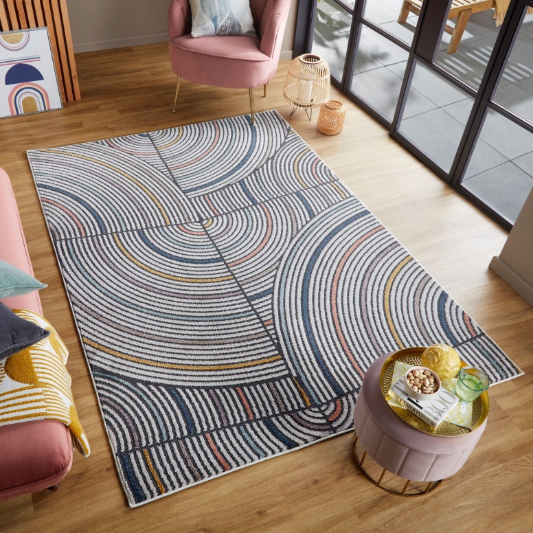 Covor Rio Helix Multicolor 160x230 cm, Flair Rugs