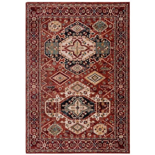 Covor Sincerity Royale Gillingham Rosu 200X290 cm, Flair Rugs - 1 | YEO