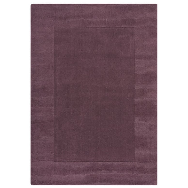 Covor Textured Wool Border Violet 120X170 cm, Flair Rugs - 1 | YEO