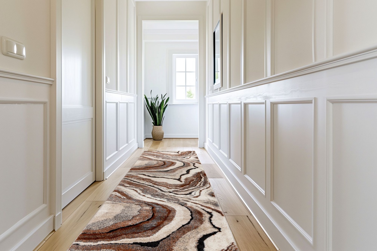 Covor traversa Bologna Terra 80x300 cm - 2 | YEO