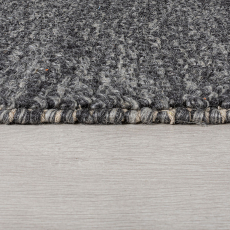 Covor traversă Minerals Gri Închis 60X230 cm, Flair Rugs