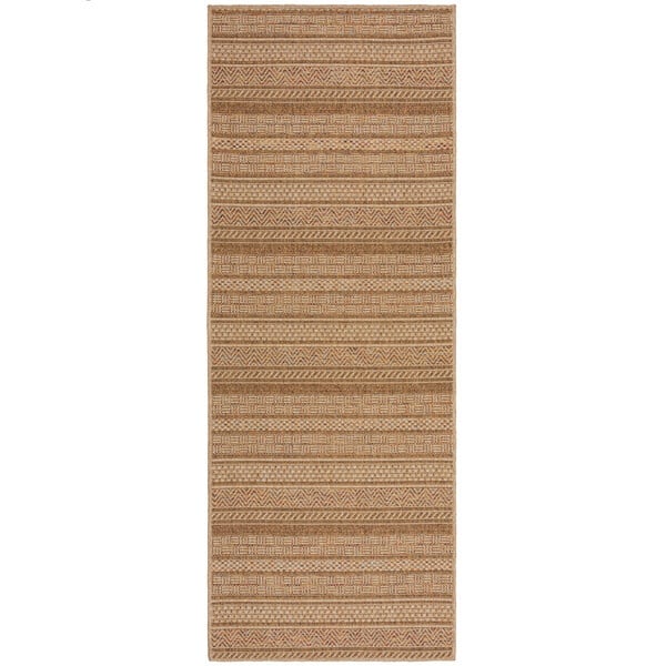 Covor traversa Sylvie Farah Stripe Natural 80X230 cm, Flair Rugs - 2 | YEO