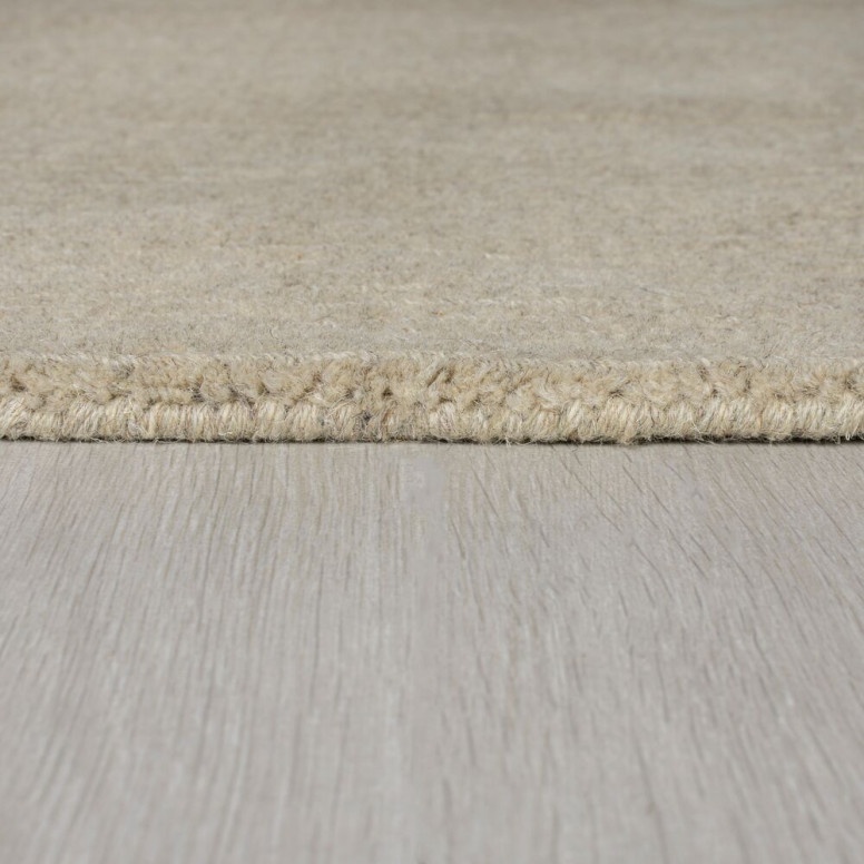 Covor traversă Textured Wool Border Natural 60X230 cm, Flair Rugs - 1 | YEO