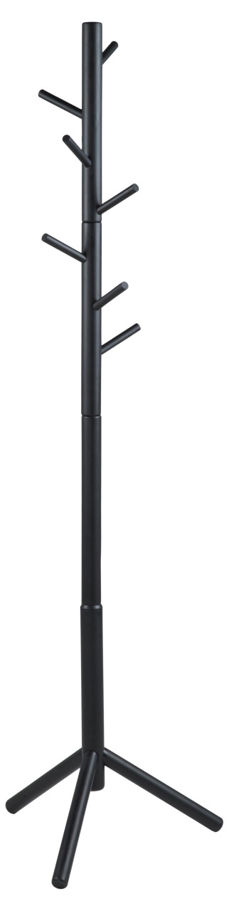 Cuier Bremen, Negru, 176x51x45 cm - Imagine 5