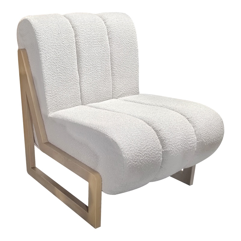 Fotoliu Cocoon Alb 65x75x77 cm