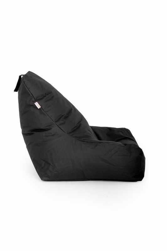 Fotoliu de gradina puf beanbag Large Negru - 1 | YEO