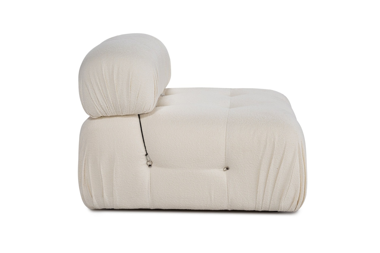 Fotoliu modular Bubble Alb - 3 | YEO