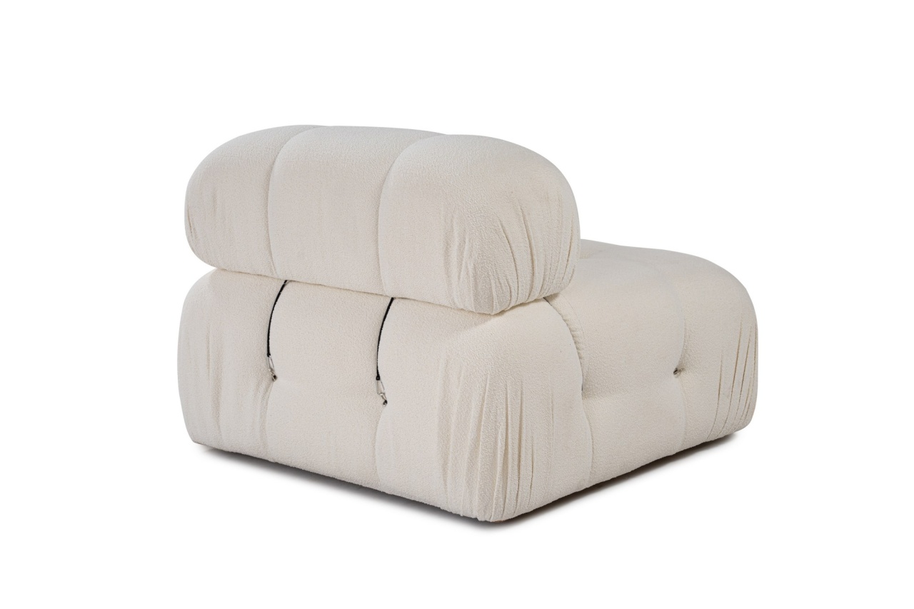Fotoliu modular Bubble Alb - 5 | YEO