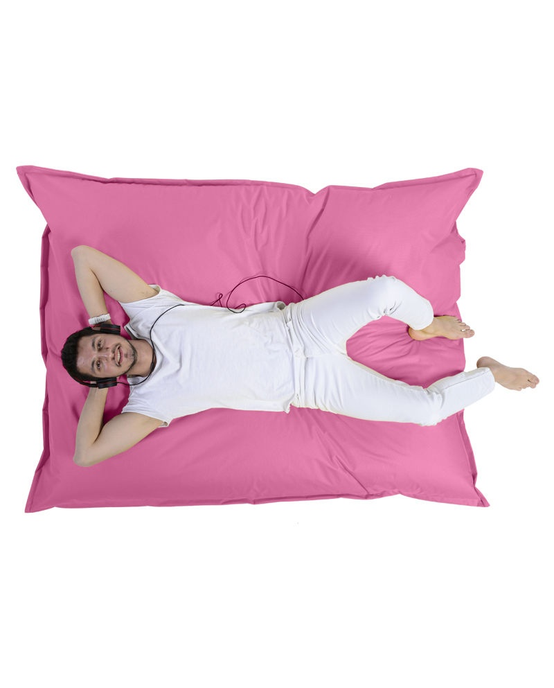 Fotoliu puf de gradina Giant Cushion Roz 140x180x30 cm - 1 | YEO