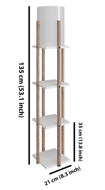 Lampadar Nora - Alb - 2 | YEO