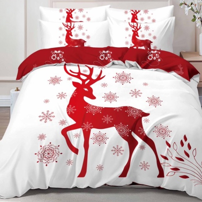 Lenjerie Craciun Xmas V73 6 Piese (Finet)