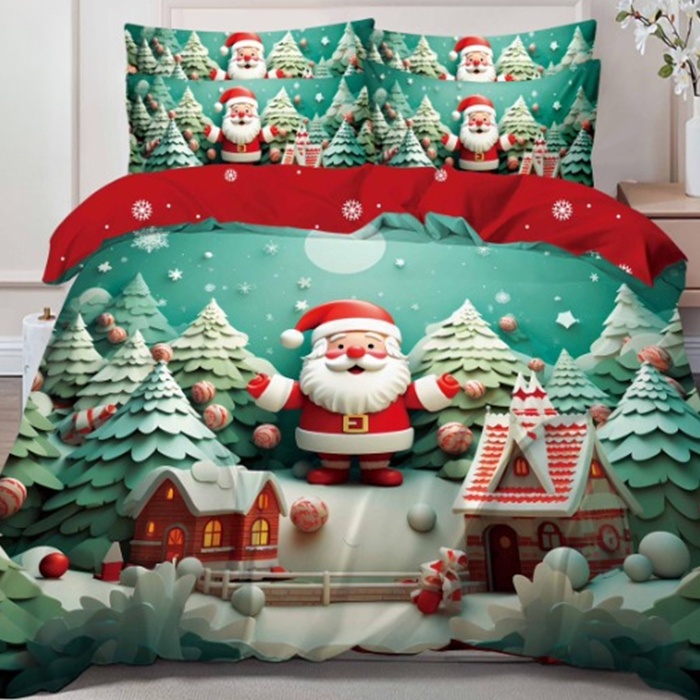 Lenjerie Craciun Xmas V78 6 Piese (Finet)