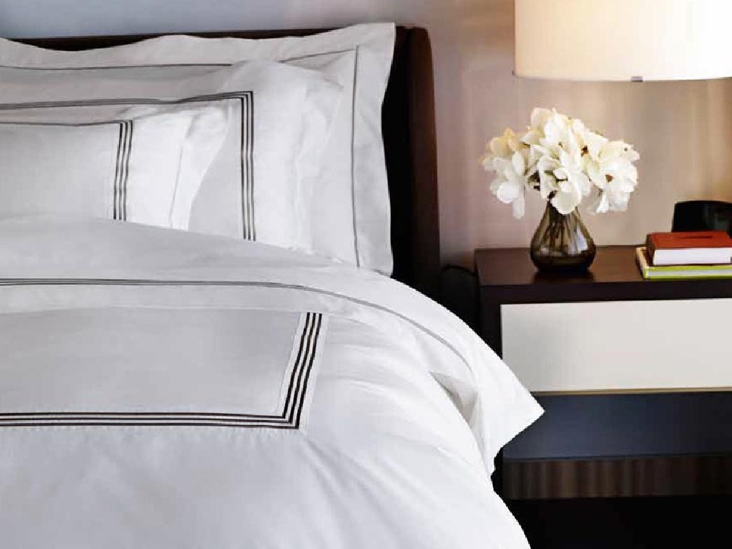 Lenjerie King Size Trio Black (Bumbac Egiptean) - 1 | YEO