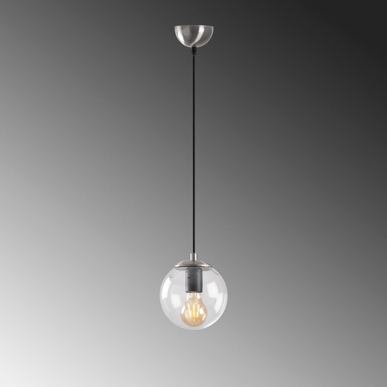 Lustra Efe Argintiu 15x15x110 cm - 4 | YEO