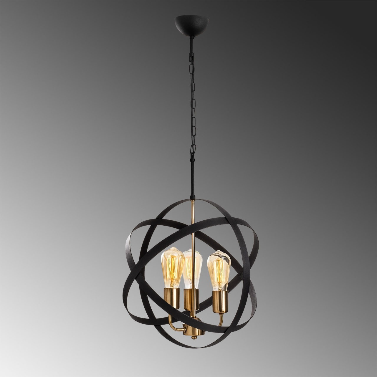 Lustra Gezegen Auriu 40x40x90 cm - 3 | YEO