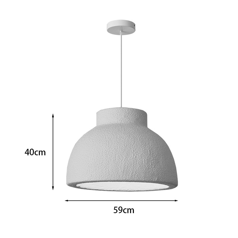 Lustra Jenila Alb 59x59x40 cm - 2 | YEO