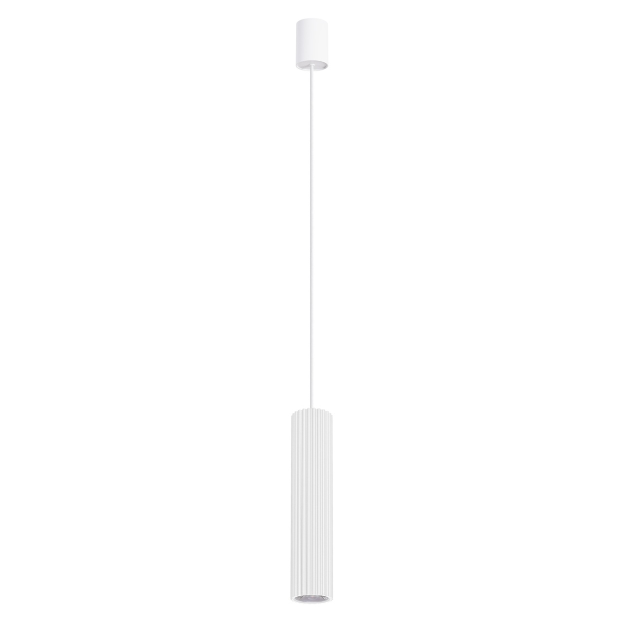 Lustra suspendata LED Ivar 1 Alb 4000K 6.4x6.4x200 cm