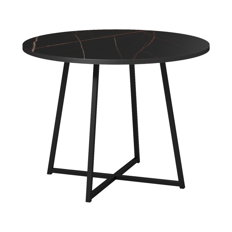 Masa Sarah I Negru 100x100x76 cm - 1 | YEO