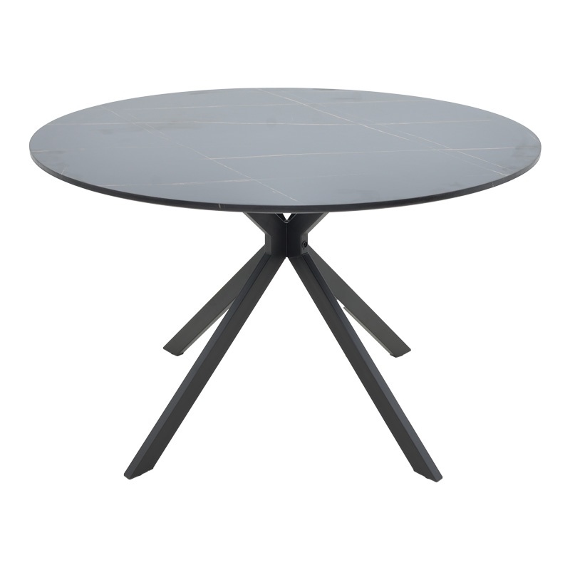 Masa Xuson Negru 120x120x75 cm - 1 | YEO