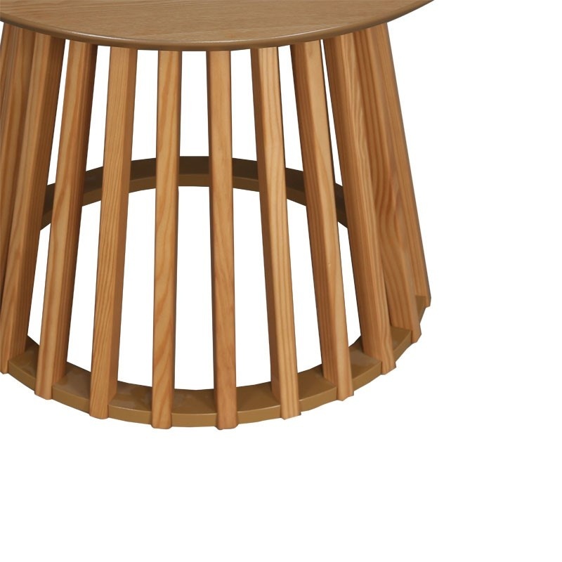 Masuta de cafea Domonic natural 60x60x45 cm - 2 | YEO