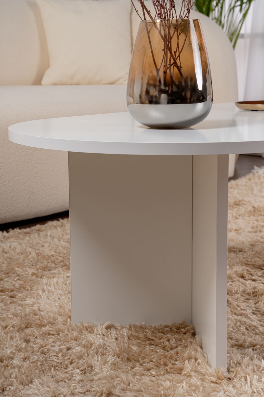 Masuta de cafea Sable Alb - 3 | YEO