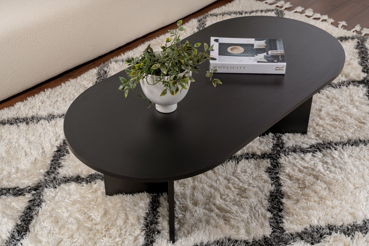 Masuta de cafea Sable Negru - 2 | YEO
