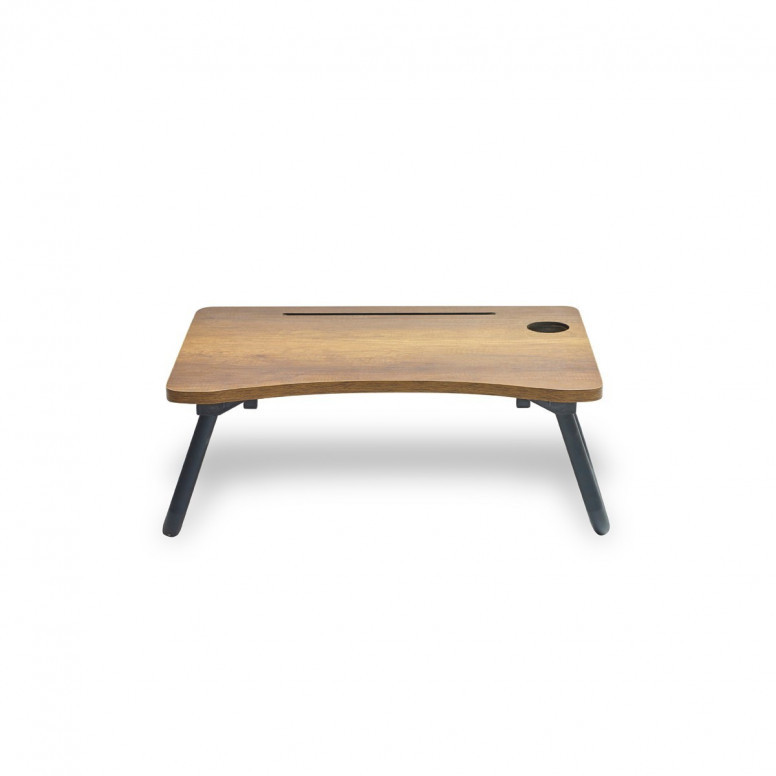 Masuta Laptop Sehpa Walnut-Negru - 4 | YEO