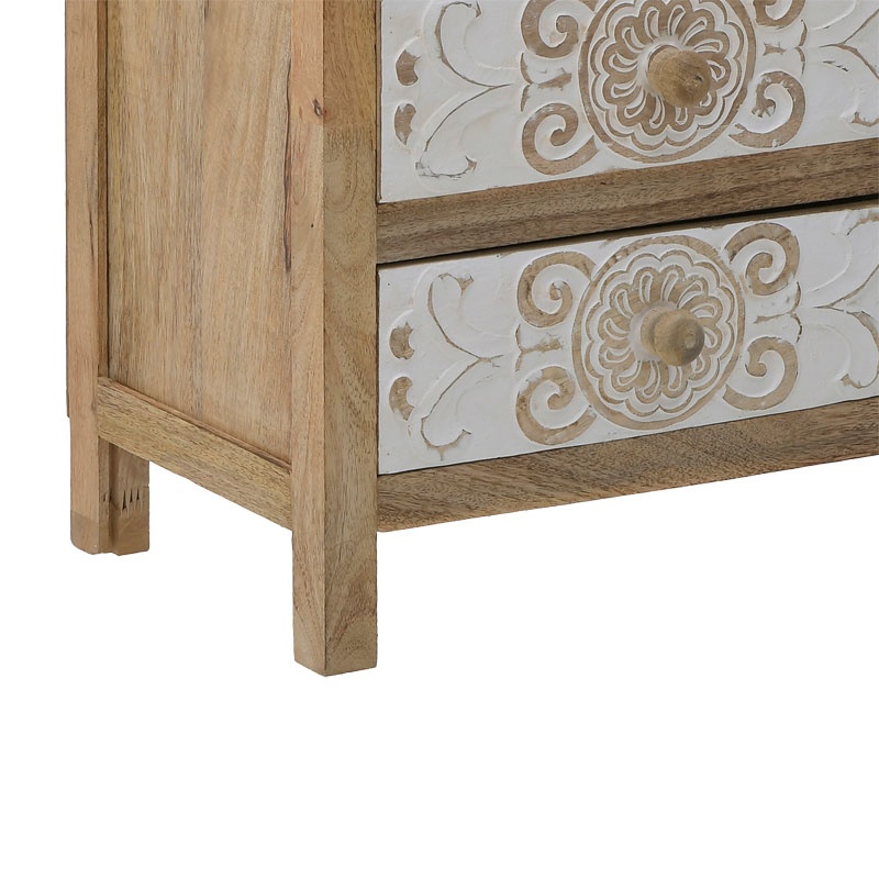 Noptiera India Pako World Natural 72x35x76 cm - 2 | YEO