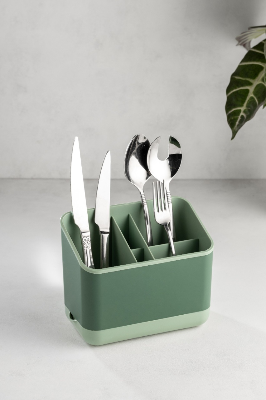 Organizator de bucatarie 2LIBNM-8052 Verde 16.5x10x14 cm - 3 | YEO