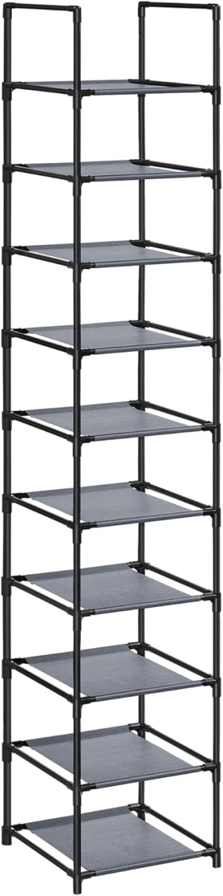 Pantofar modular Gri Songmics 33x33x173 cm