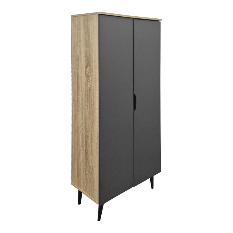 Pantofar, Oufelia, Negru, 32.5x60x134.5 cm - 3