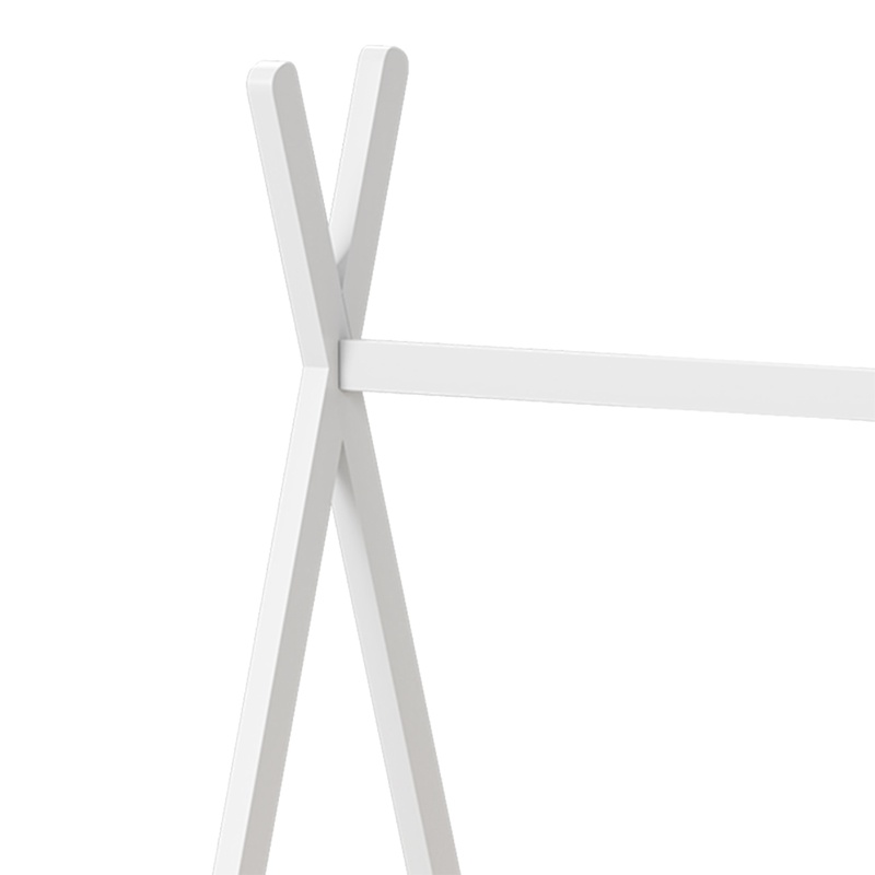 Pat pentru copii Lilly Pako World Alb 90x190 cm
