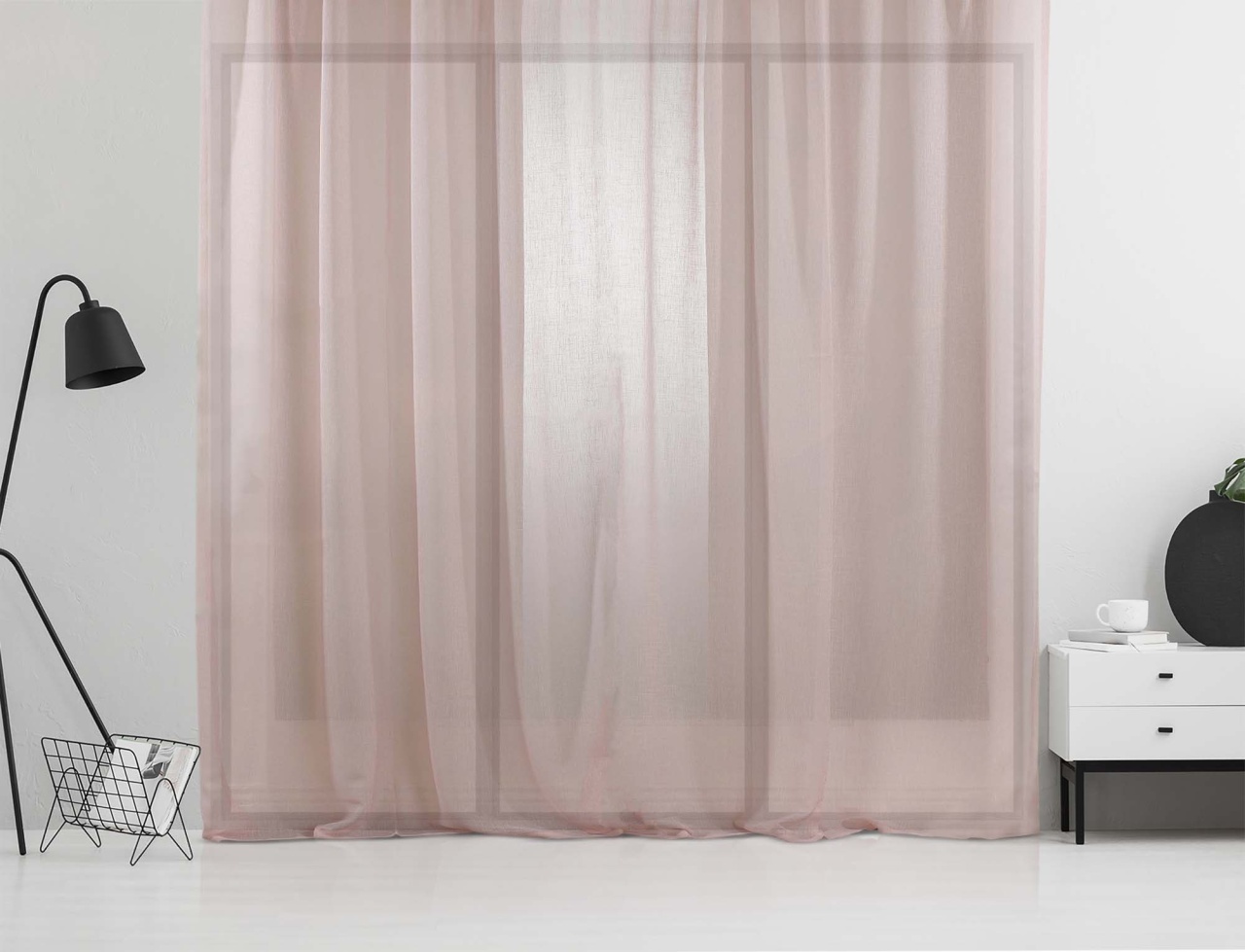 Perdea AS-10305 Roz 140x500 cm - 1 | YEO