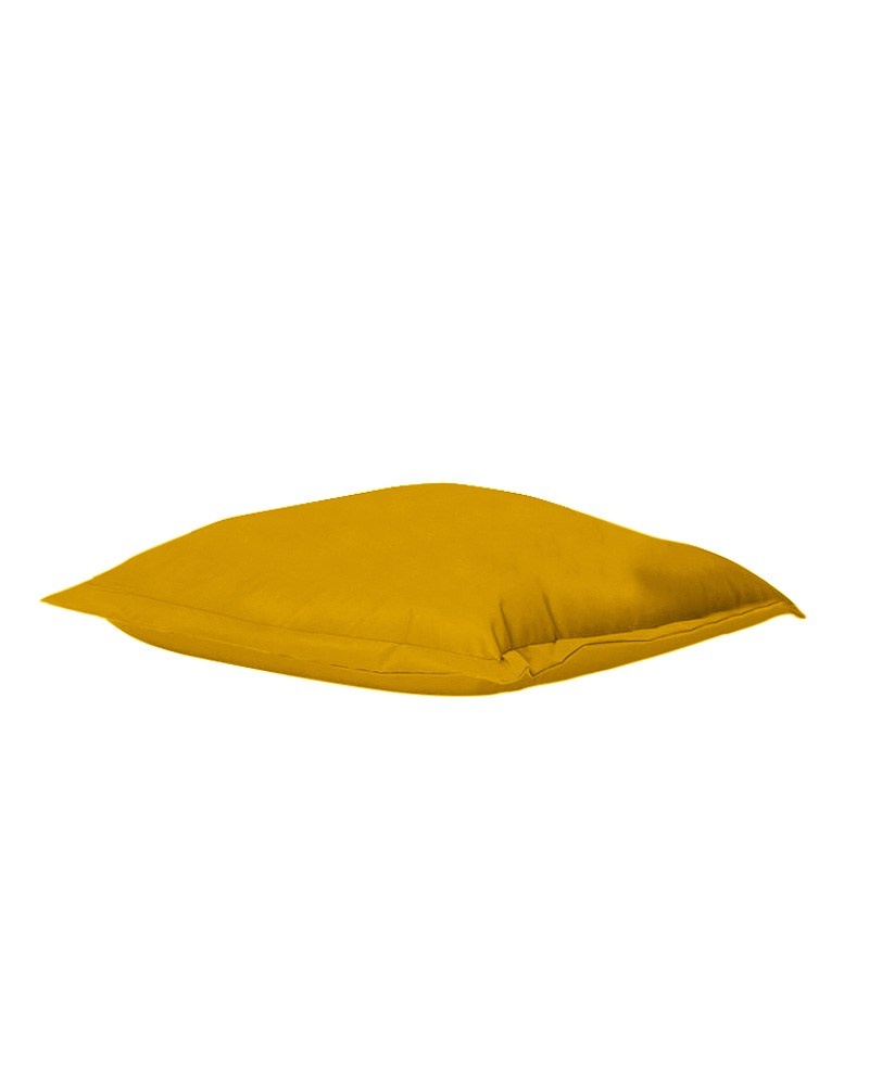 Perna de gradina Cushion Pouf Galben 15x70x70 cm