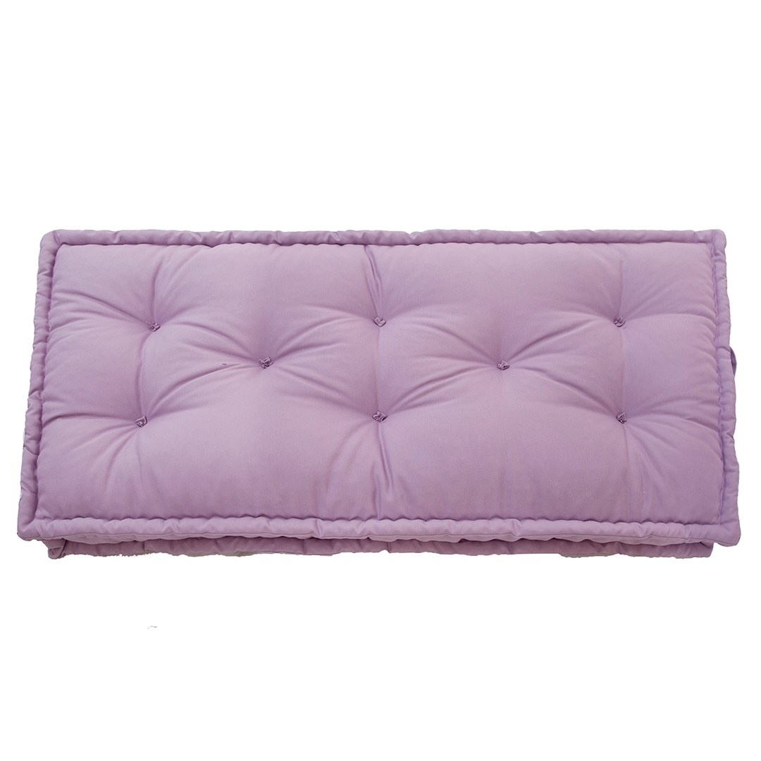 Pernă scaun French Liliac 60x120x15 cm