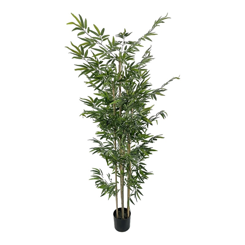 Planta decorativa Bamboo Verde 190 cm