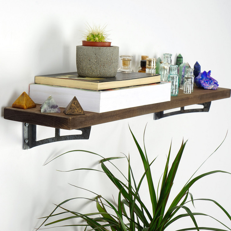 Raft de Perete LAM019 Walnut