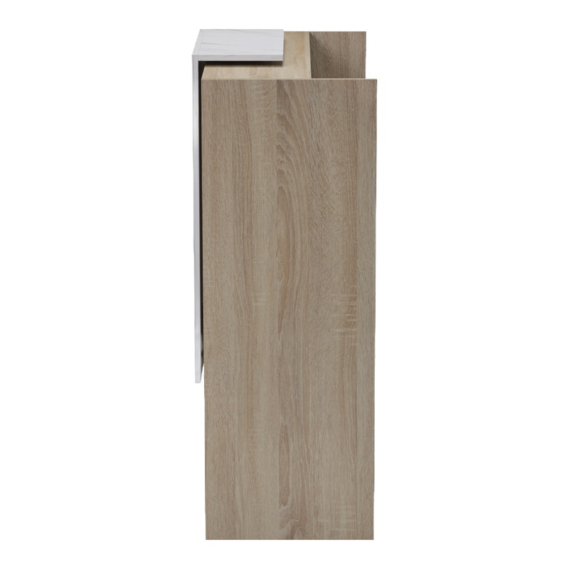 Receptie birou, Zowel, Sonoma, 40x90x110 cm