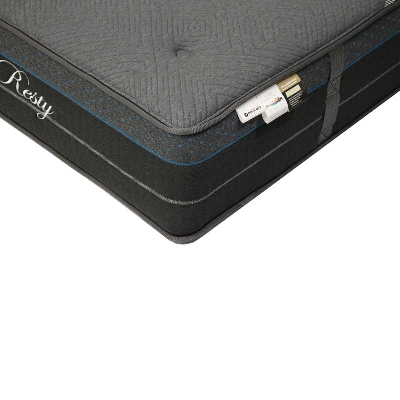 Saltea cu euro top, Resty, Pako, Gri 100x200x32 cm - 4