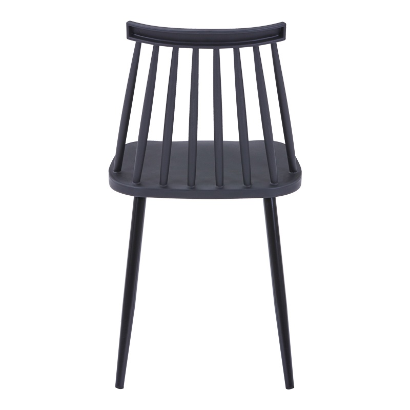Scaun Aurora I, Pako World, PP, Negru, 43x38x79 cm