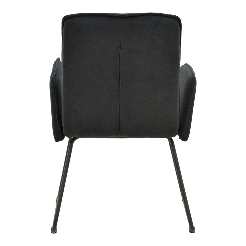 Scaun cu brate Essential Negru 55.5x59x89 cm - 4 | YEO