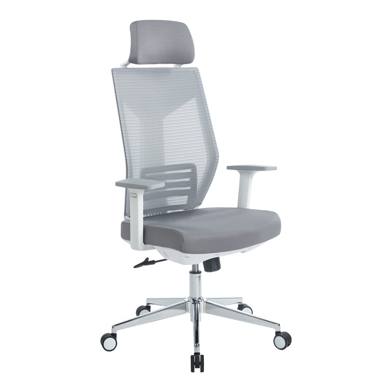 Scaun de birou Commend, Pako World, Textil, Gri