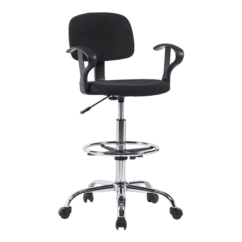 Scaun de birou Icina E, Pako World, Negru, 58x54x102-123 cm