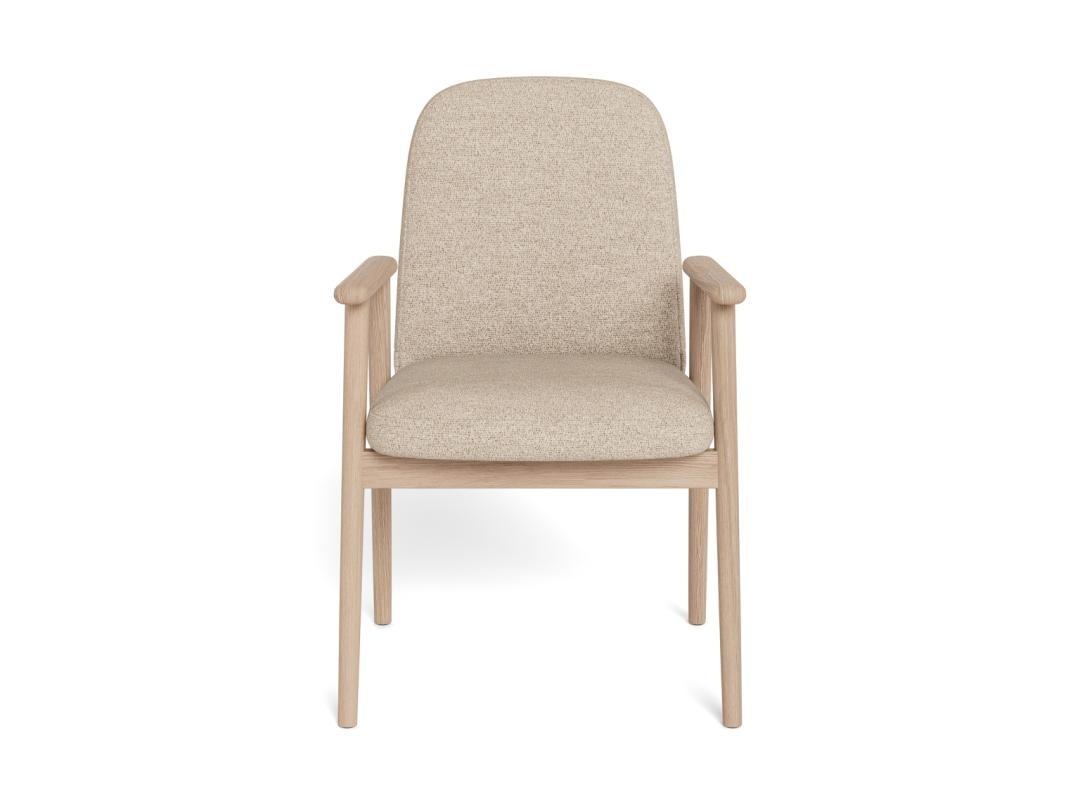 Scaun dining Calvin, Bej, 88x55x60 cm - Imagine 4