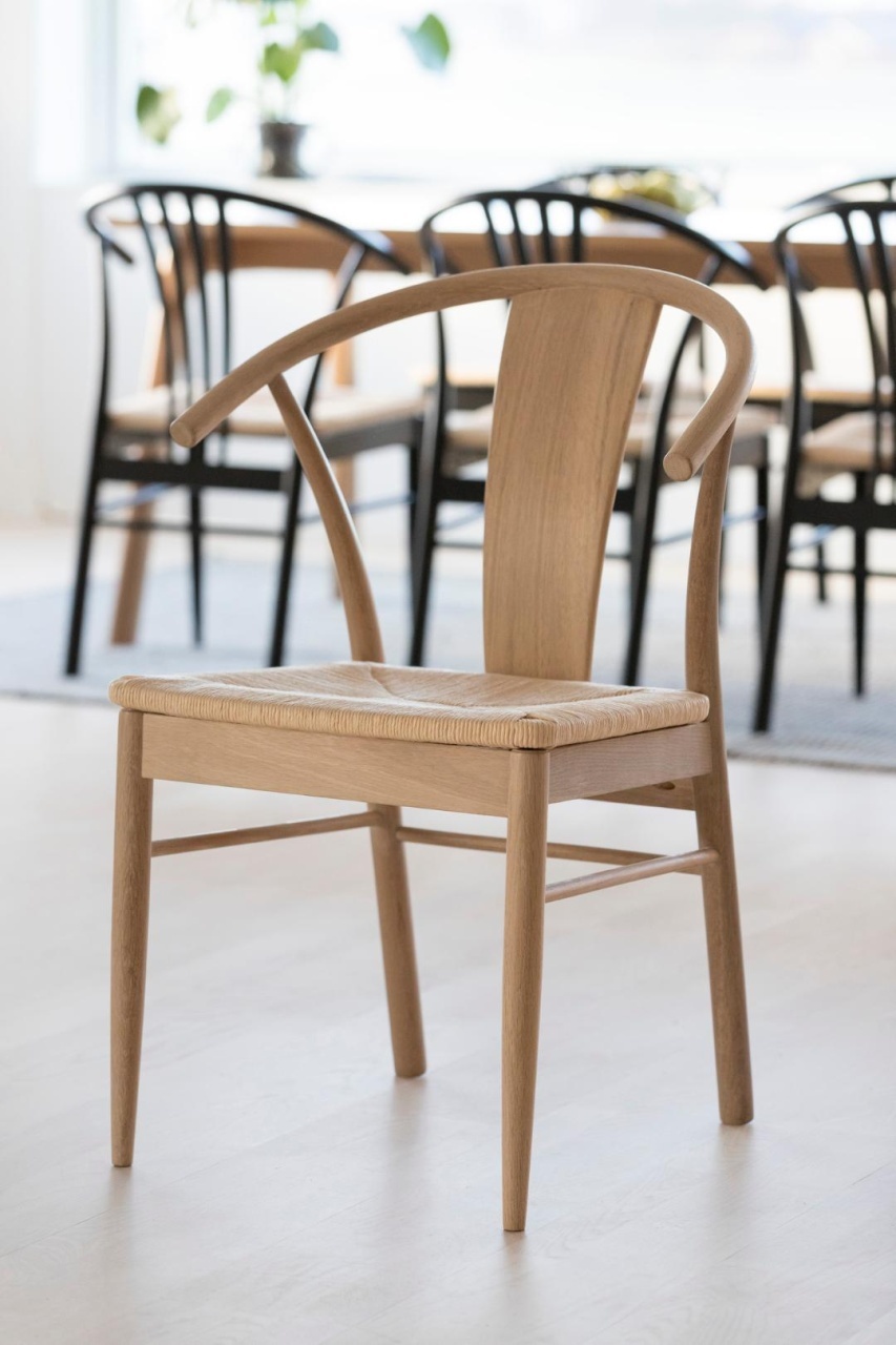 Scaun dining Janik, Alb, 83x54x54 cm - Imagine 1