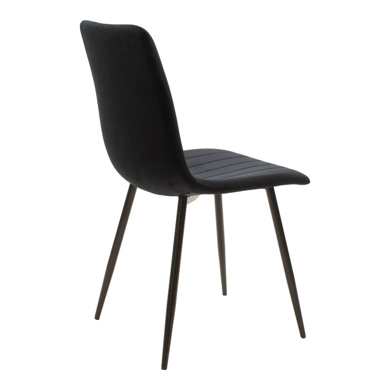 Scaun Noor, Pako World, Catifea, Negru, 44x53x86 cm - 1 | YEO