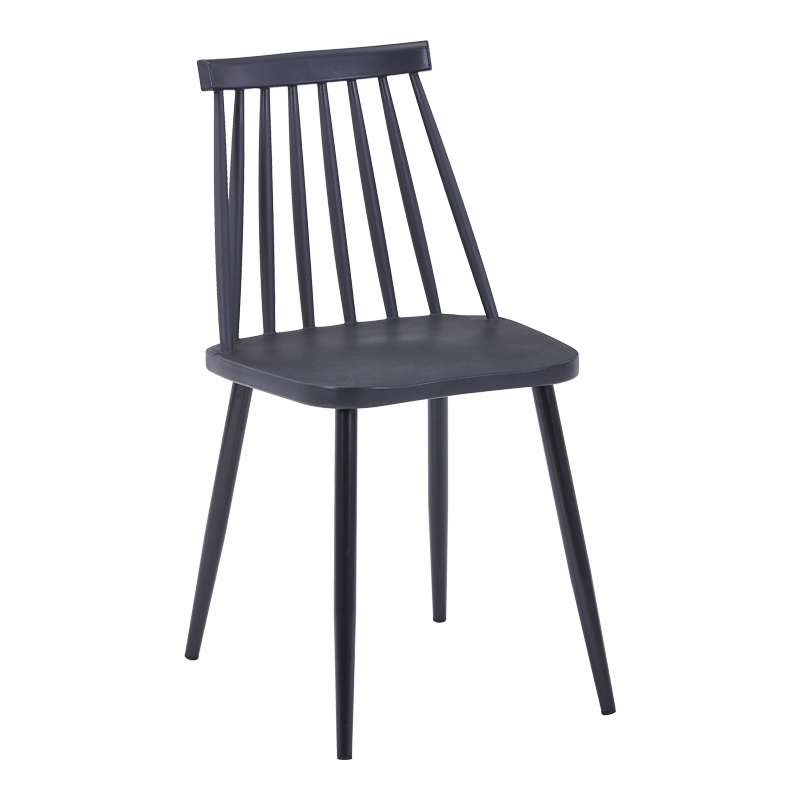 Scaun V1 Aurora Negru 49.5x42x77 cm